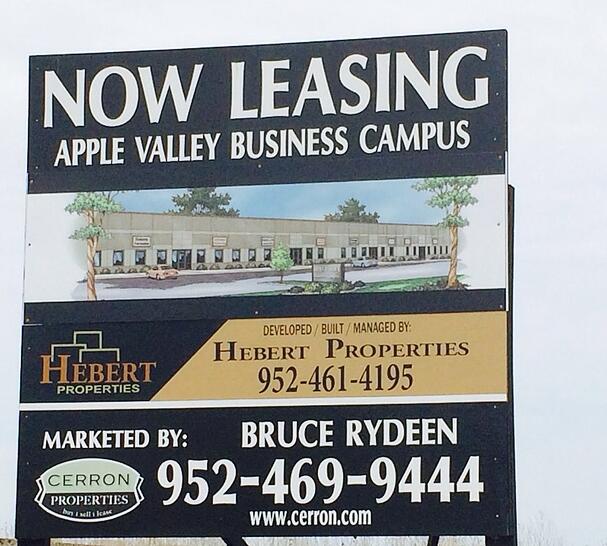 Apple Valley Business Campus Sign